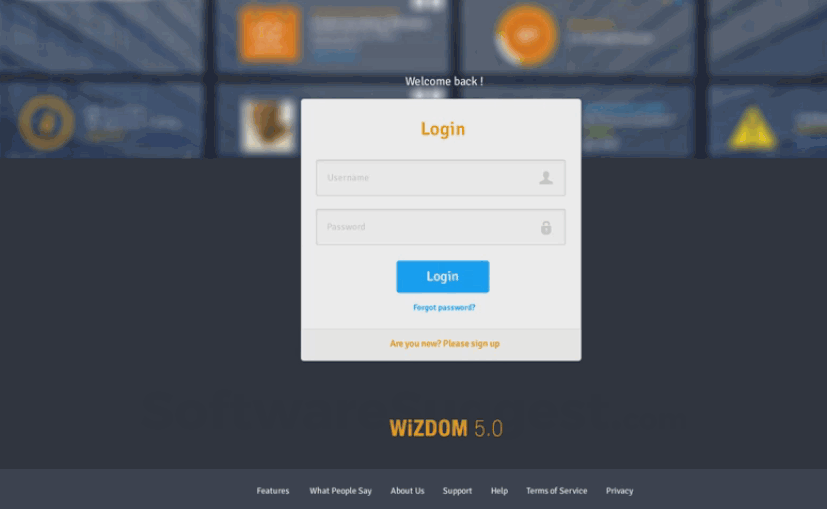 WiZDOM LMS Screenshot1